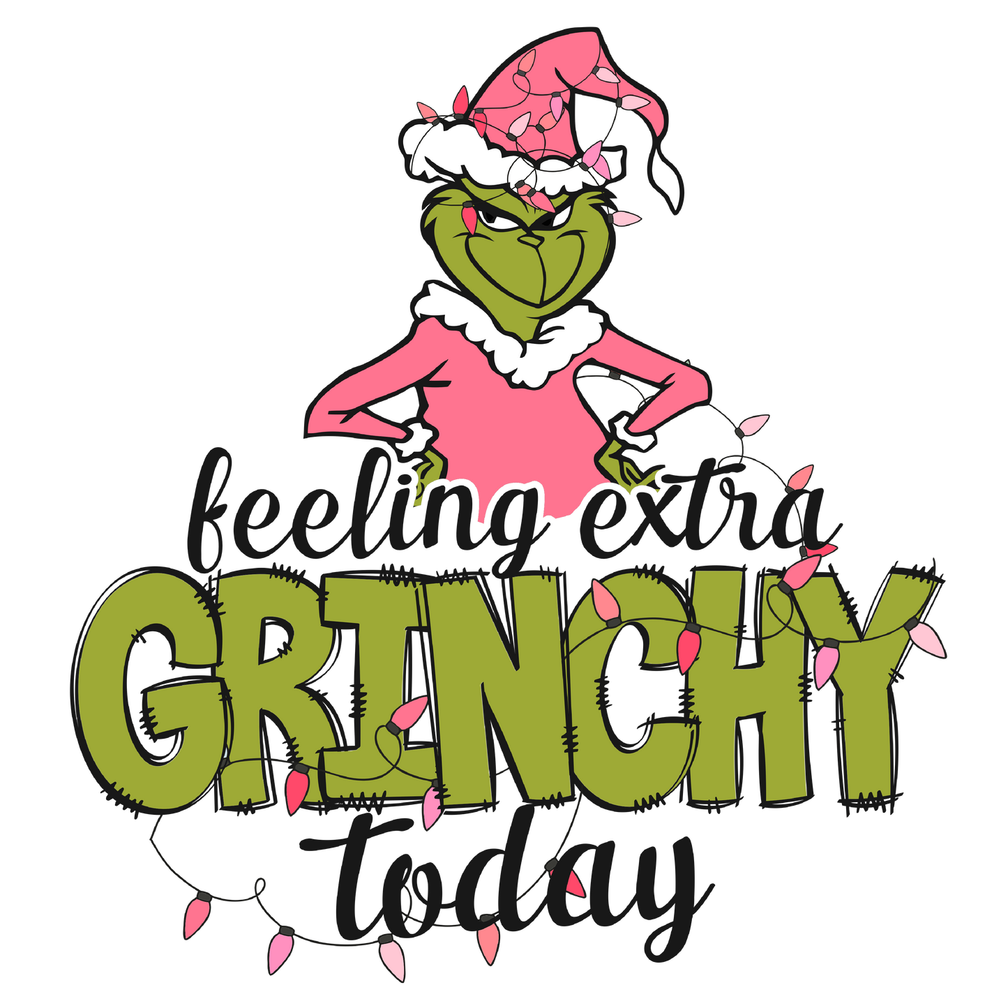 Christmas~ feeling extra GRINCHY today