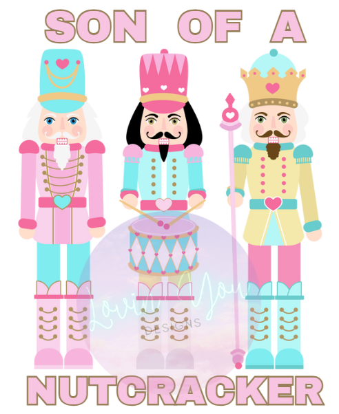 Christmas~ Pastel Nutcrackers