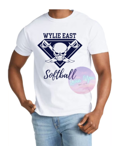 WYLIE EAST LADY RAIDERS ~ WYLIE EAST SOFTBALL LOGO