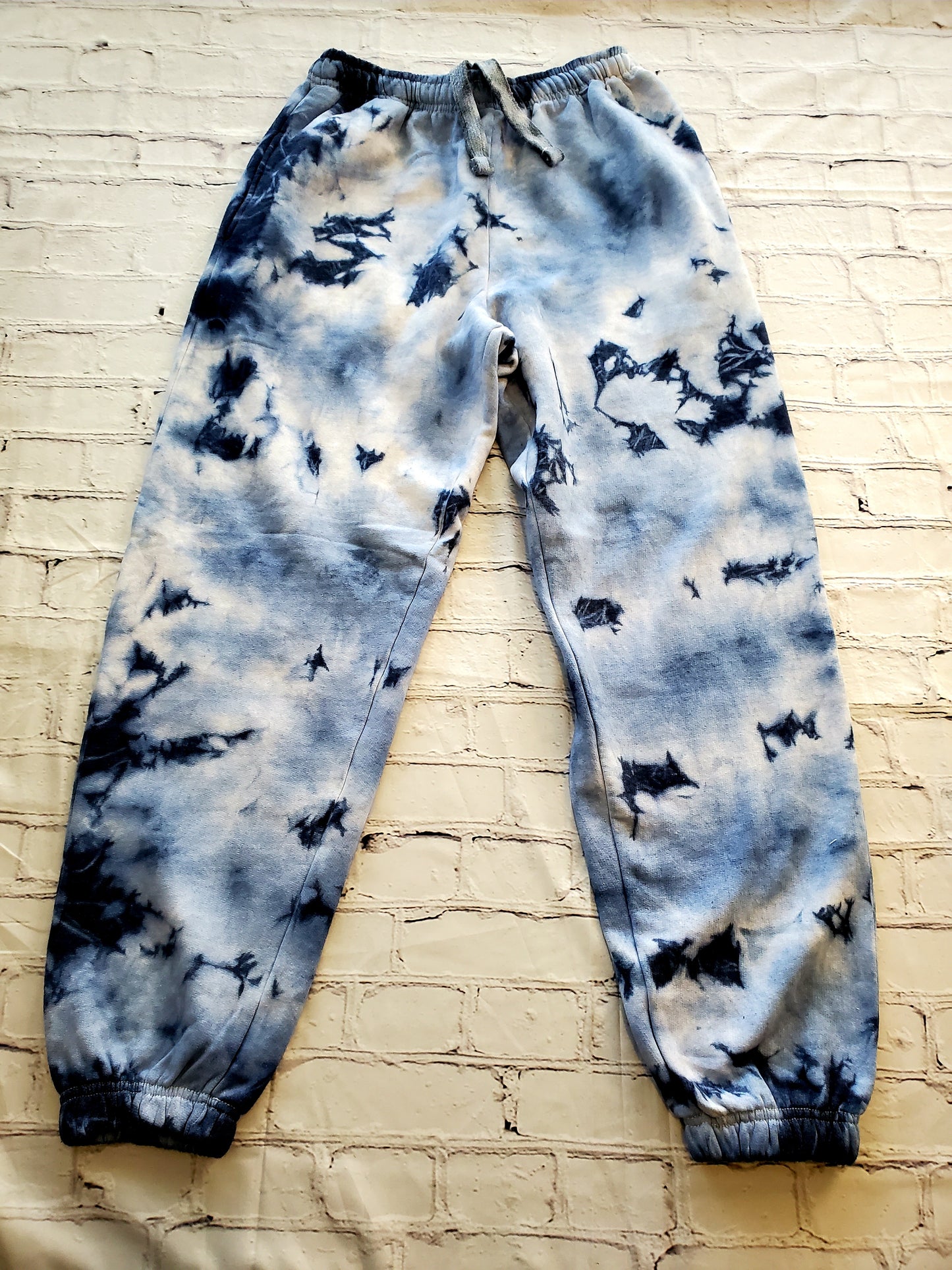 Navy/White Tie Dye Suit ~ Unisex