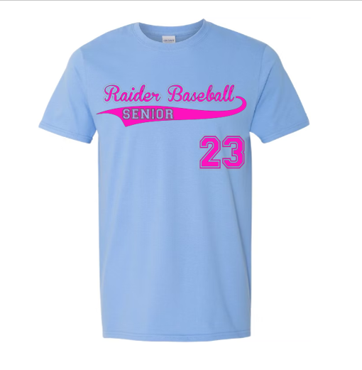 2023 Raider Baseball Senior T-shirt