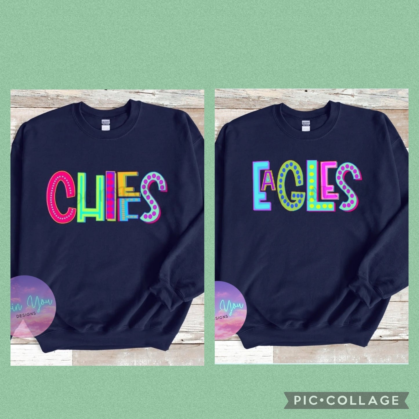 Team / School Spirit ~ Chiefs or Eagles