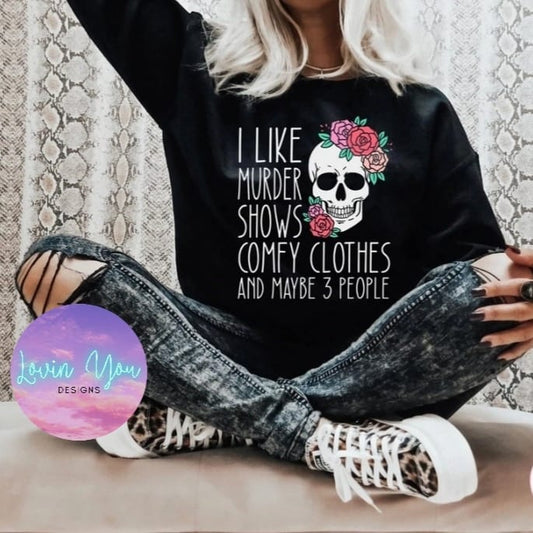 Murder Shows Comfy Clothes ~Women's