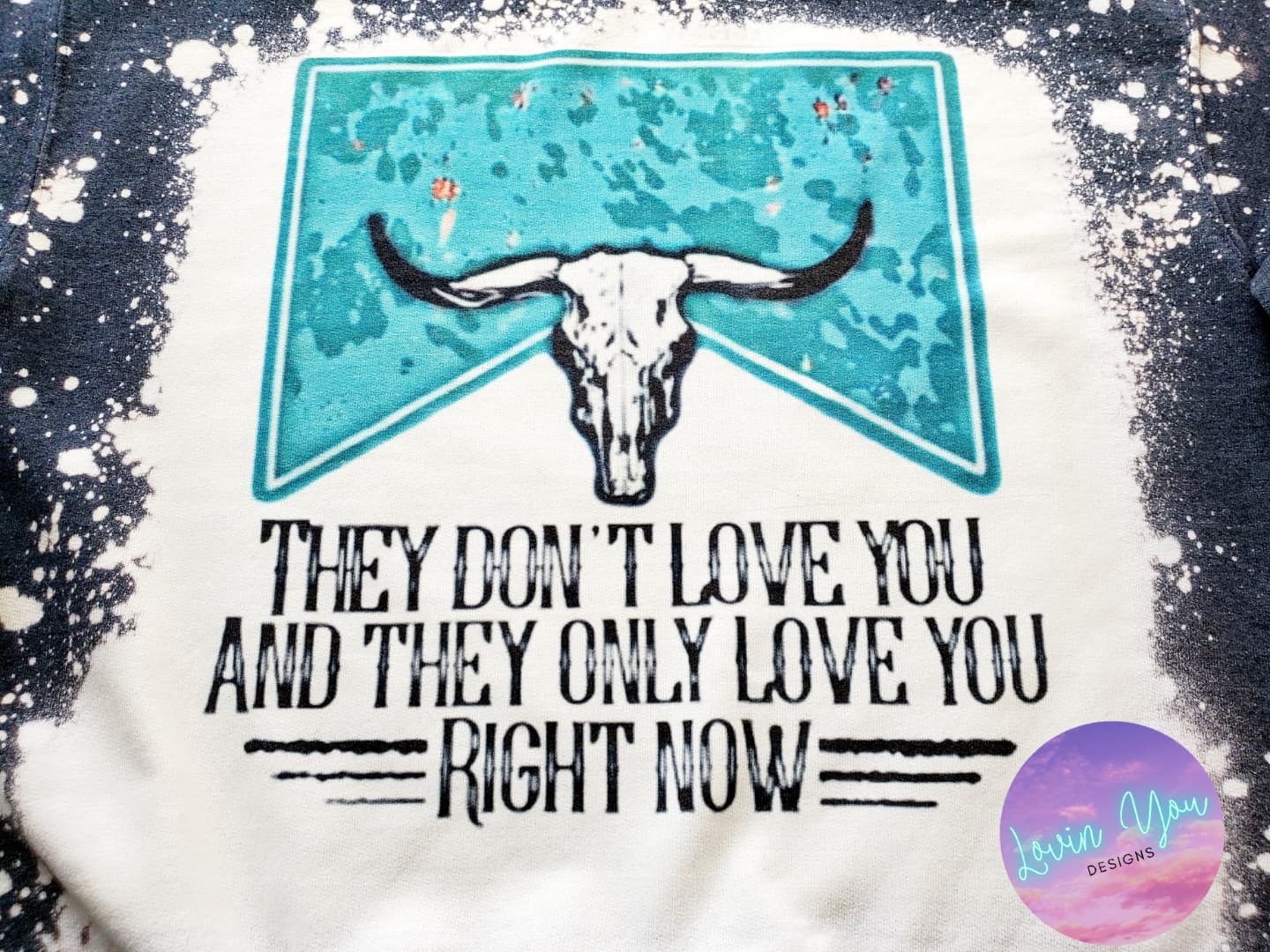 Women's ~Morgan Wallen ~ They only love you right now