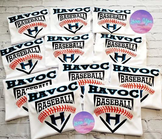 Sports~ Baseball~ Havoc Team Jerseys