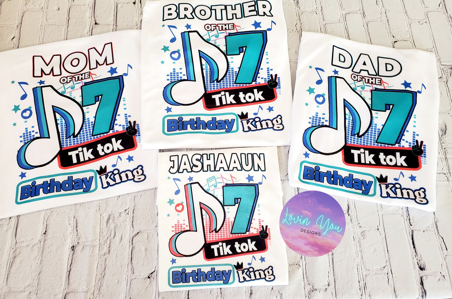 Kids~ Custom Birthday shirts