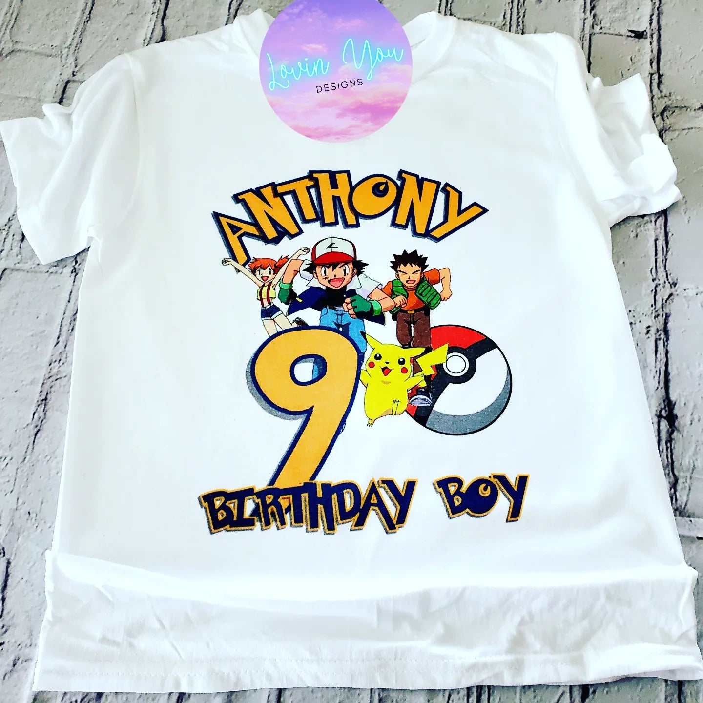 Kids~ Custom Birthday shirts